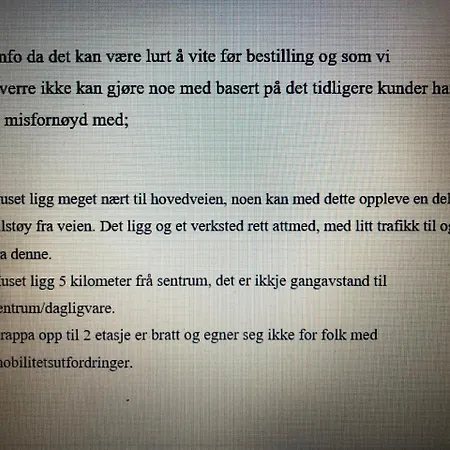 Karistova Utleige Semesterbostad Lærdalsøyri
